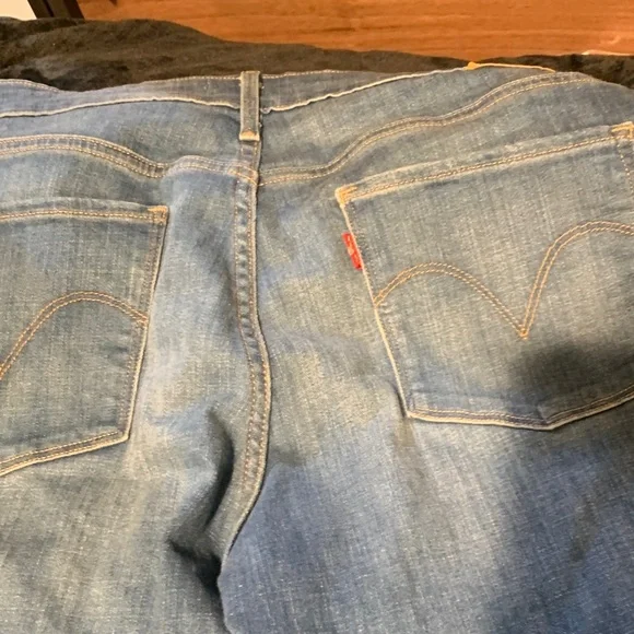 #492 “Levi’s” Embroidered Blue Jeans - Picture 8 of 13